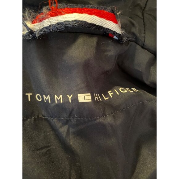 Tommy Hilfiger Classic Navy Hooded Jacket Full Zip XL - Picture 4 of 14